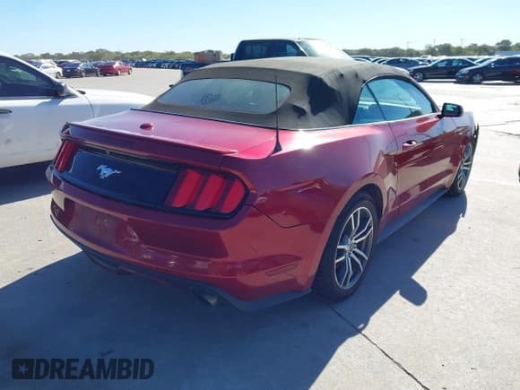 ✅ 2016 Ford Mustang EcoBoost Premium • VIN: 1FATP8UH9G5231523 • Lot: 43578540. Listed on IAAI with 132,335 mi. Free auction sales archive from the USA and detailed vehicle history report at DreamBid. Image 4.