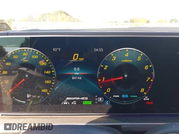 ✅ 2022 Mercedes-Benz GLE 53 AMG • VIN: 4JGFD6BB3NA631290 • Lot: 43122880. Listed on IAAI with 84,146 mi. Free auction sales archive from the USA and detailed vehicle history report at DreamBid. Image 7.