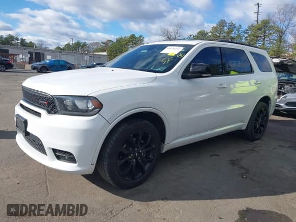 ✅ 2020 Dodge Durango GT Plus • VIN: 1C4RDJDG6LC249222 • Lot: 43678232. Listed on IAAI with 43,270 mi. Free auction sales archive from the USA and detailed vehicle history report at DreamBid. Image 2.
