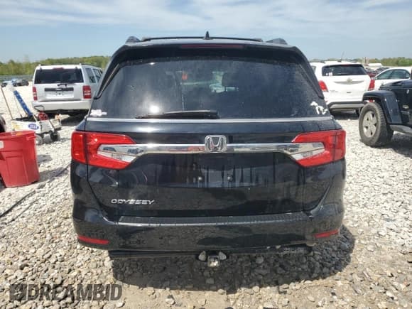 ✅ 2019 Honda Odyssey EX-L • VIN: 5FNRL6H7XKB057328 • Lot: 56559525. Listed on Copart with 98,506 mi. Free auction sales archive from the USA and detailed vehicle history report at DreamBid. Image 6.