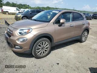 ✅ 2017 FIAT 500X Lounge • VIN: ZFBCFYDBXHP607552 • Lot: 64986315. Wystawiony na Copart z przebiegiem 46 417 mil. Bezpłatny archiwum sprzedaży aukcyjnych z USA i szczegółowy raport historii pojazdu na DreamBid. Zdjęcie 1.