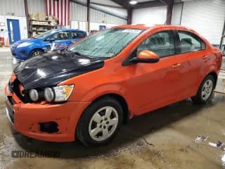 ✅ 2013 Chevrolet Sonic LS • VIN: 1G1JB5SGXD4219884 • Lot: 47836205. Listed on Copart with 93,125 mi. Free auction sales archive from the USA and detailed vehicle history report at DreamBid. Image 1.
