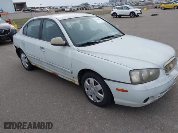 ✅ 2001 Hyundai Elantra GLS • VIN: KMHDN45D51U054762 • Lot: 43640400. Listed on IAAI with 213,721 mi. Free auction sales archive from the USA and detailed vehicle history report at DreamBid. Image 1.