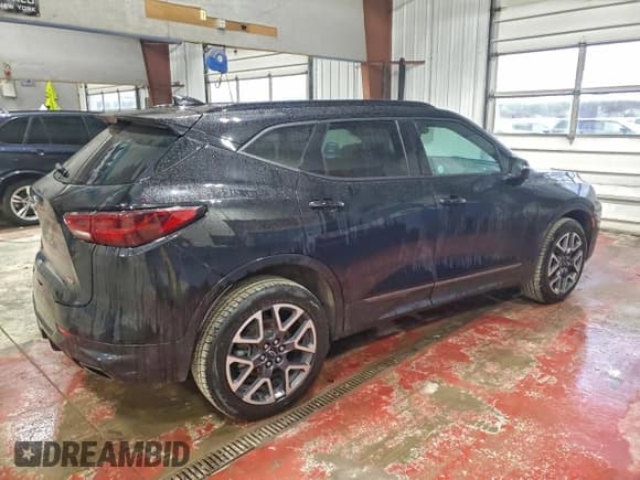 ✅ 2024 Chevrolet Blazer RS • VIN: 3GNKBKRS9RS137955 • Lot: 93419615. Listed on Copart with 37,577 mi. Free auction sales archive from the USA and detailed vehicle history report at DreamBid. Image 3.