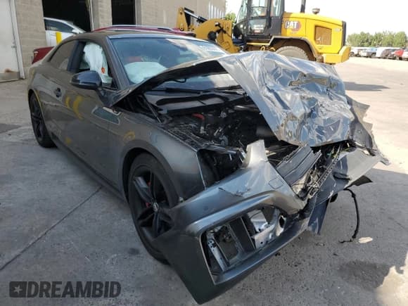 ✅ 2019 Audi S5 Premium Plus • VIN: WAUP4AF53KA044239 • Lot: 61853995. Listed on Copart with Not provided. Free auction sales archive from the USA and detailed vehicle history report at DreamBid. Image 4.