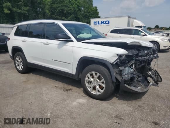 ✅ 2023 Jeep Grand Cherokee Limited • VIN: 1C4RJJBG9P8811683 • Лот: 64747865. Опубликован ранее на Copart с пробегом 53 654 миль. Бесплатный доступ к архиву аукционных продаж из США и подробный отчёт об истории автомобиля на DreamBid. Изображение 4.