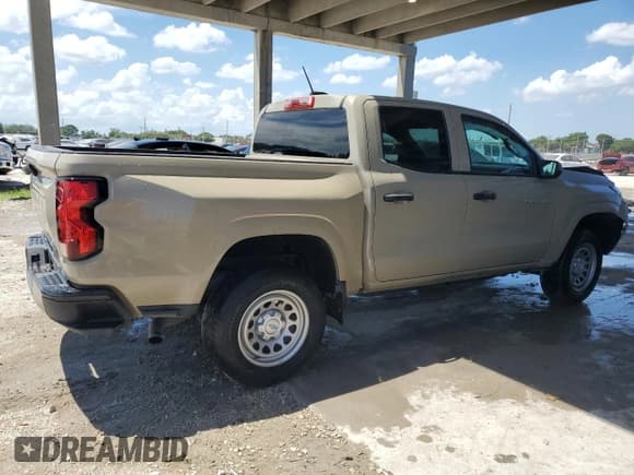 ✅ 2023 Chevrolet Colorado 2WD Work Truck • VIN: 1GCGSBECXP1176338 • Lot: 68931555. Listed on Copart with 36,851 mi. Free auction sales archive from the USA and detailed vehicle history report at DreamBid. Image 3.