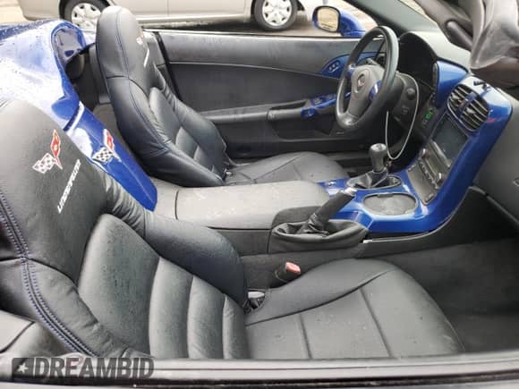 2006 Chevrolet Corvette with VIN 1G1YY36U365112917, listed as a Copart auction lot 71756984 with Not provided miles and Salvage title. Bid and sale history available at DreamBid. Image 10.