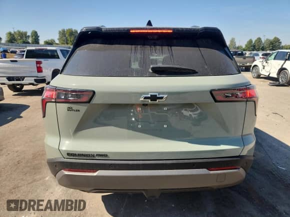 2025 Chevrolet Equinox AWD LT z VIN 3GNAXPEG1SL118196, wystawiony jako Copart lot #80846685 z przebiegiem 5 968 mil mil oraz Szkoda całkowita • Salvage title. Historia ofert i sprzedaży dostępna na DreamBid. Obrazek 6.