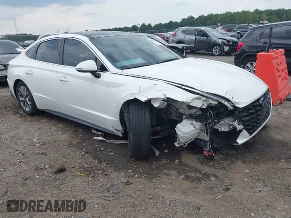 ✅ 2021 Hyundai Sonata SEL • VIN: KMHL14JA5MA147290 • Лот: 43106876. Опубликован ранее на IAAI с пробегом 82 916 миль. Бесплатный доступ к архиву аукционных продаж из США и подробный отчёт об истории автомобиля на DreamBid. Изображение 1.