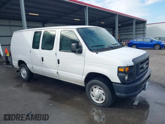 ✅ 2013 Ford Econoline Cargo Commercial • VIN: 1FTNE2EL2DDA97948 • Lot: 41616701. Listed on IAAI with 199,739 mi. Free auction sales archive from the USA and detailed vehicle history report at DreamBid. Image 1.