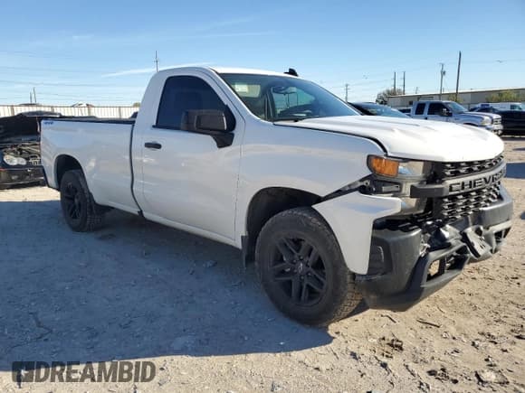 ✅ 2020 Chevrolet Silverado 1500 Work Truck • VIN: 3GCNYAEF6LG218140 • Lot: 79854444. Listed on Copart with 123,186 mi. Free auction sales archive from the USA and detailed vehicle history report at DreamBid. Image 4.