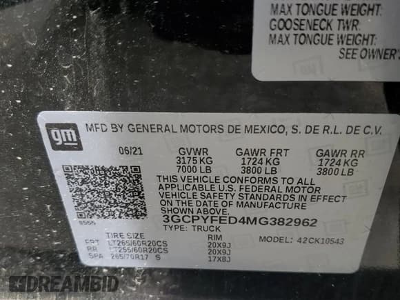 ✅ 2021 Chevrolet Silverado 1500 LT Trail Boss • VIN: 3GCPYFED4MG382962 • Lot: 46763964. Wystawiony na Copart z przebiegiem 91 071 mil. Bezpłatny archiwum sprzedaży aukcyjnych z USA i szczegółowy raport historii pojazdu na DreamBid. Zdjęcie 13.