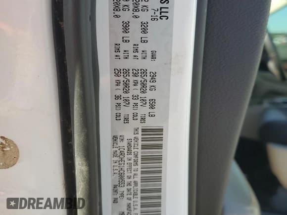 ✅ 2017 Dodge Durango Citadel • VIN: 1C4RDHEG1HC600553 • Lot: 87629535. Listed on Copart with 149,957 mi. Free auction sales archive from the USA and detailed vehicle history report at DreamBid. Image 13.