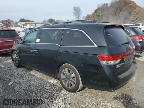 ✅ 2014 Honda Odyssey Touring • VIN: 5FNRL5H99EB036129 • Lot: 92671075. Listed on Copart with Not provided. Free auction sales archive from the USA and detailed vehicle history report at DreamBid. Image 2.