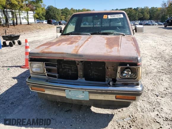 1989 Chevrolet S-10 X96 с VIN 1GCCS14Z6K2231434, выставлен на аукционе Copart как лот 76987234 с пробегом 378 217 миль миль и Списание • Salvage title. История ставок и продаж доступна на DreamBid. Изображение 5.