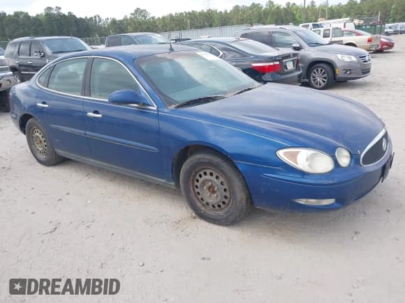 ✅ 2005 Buick LaCrosse CX • VIN: 2G4WC532051244153 • Lot: 41918307. Listed on IAAI with 178,991 mi. Free auction sales archive from the USA and detailed vehicle history report at DreamBid. Image 1.