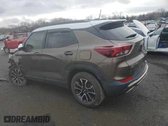 2022 Chevrolet TrailBlazer ACTIV с VIN KL79MSSL1NB047917, выставлен на аукционе Copart как лот 46847895 с пробегом 48 616 миль миль и На запчасти • Non repairable. История ставок и продаж доступна на DreamBid. Изображение 2.