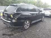 ✅ 2015 Nissan Pathfinder Platinum • VIN: 5N1AR2MM0FC683890 • Lot: 42306900. Listed on IAAI with 117,715 mi. Free auction sales archive from the USA and detailed vehicle history report at DreamBid. Image 4.