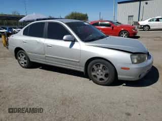 2003 Hyundai Elantra GLS with VIN KMHDN45D13U707171, listed as a Copart auction lot 67486554 with 84,584 mi miles and Salvage title. Bid and sale history available at DreamBid. Image 4.