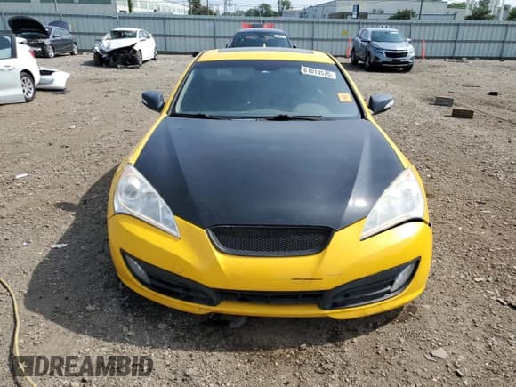 ✅ 2010 Hyundai Genesis Coupe Grand Touring • VIN: KMHHU6KH3AU021363 • Lot: 61019575. Listed on Copart with Not provided. Free auction sales archive from the USA and detailed vehicle history report at DreamBid. Image 5.