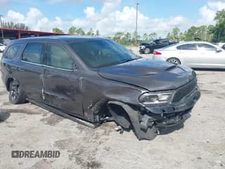 ✅ 2021 Dodge Durango R/T • VIN: 1C4SDHCT3MC845656 • Lot: 42470019. Listed on IAAI with 44,928 mi. Free auction sales archive from the USA and detailed vehicle history report at DreamBid. Image 1.