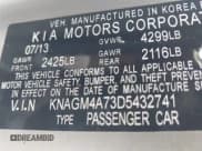 ✅ 2013 Kia Optima LX • VIN: KNAGM4A73D5432741 • Lot: 43787714. Listed on IAAI with 158,639 mi. Free auction sales archive from the USA and detailed vehicle history report at DreamBid. Image 9.