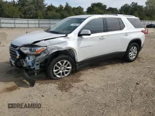 ✅ 2018 Chevrolet Traverse LT Cloth • VIN: 1GNERGKW2JJ234942 • Lot: 71466575. Wystawiony na Copart z przebiegiem 95 646 mil. Bezpłatny archiwum sprzedaży aukcyjnych z USA i szczegółowy raport historii pojazdu na DreamBid. Zdjęcie 1.