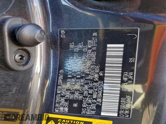 ✅ 2010 Lexus RX 350 • VIN: JTJBK1BA4A2415730 • Lot: 95963065. Wystawiony na Copart z przebiegiem 241 764 mil. Bezpłatny archiwum sprzedaży aukcyjnych z USA i szczegółowy raport historii pojazdu na DreamBid. Zdjęcie 13.