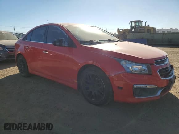 ✅ 2015 Chevrolet Cruze LTZ • VIN: 1G1PG5SB0F7138684 • Lot: 92708705. Listed on Copart with 164,431 mi. Free auction sales archive from the USA and detailed vehicle history report at DreamBid. Image 4.