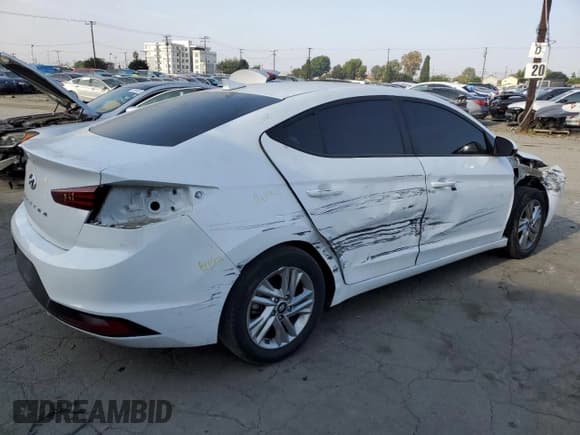 ✅ 2020 Hyundai Elantra SEL • VIN: 5NPD84LF8LH574872 • Lot: 81160675. Listed on Copart with 51,663 mi. Free auction sales archive from the USA and detailed vehicle history report at DreamBid. Image 3.