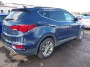 ✅ 2017 Hyundai Santa Fe 2.0T • VIN: 5XYZU4LA6HG401159 • Lot: 43806120. Listed on IAAI with 54,032 mi. Free auction sales archive from the USA and detailed vehicle history report at DreamBid. Image 4.