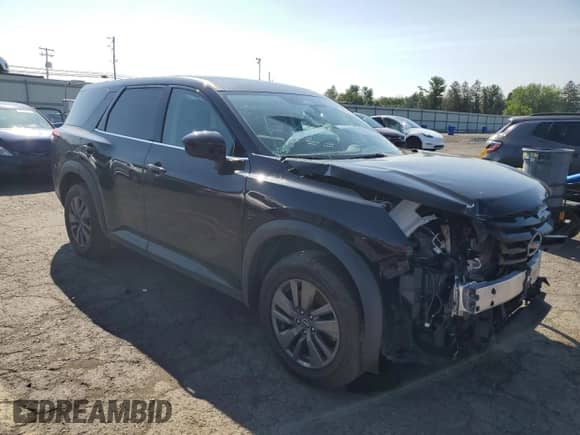 2024 Nissan Pathfinder S with VIN 5N1DR3AA6RC250771, listed as a Copart auction lot 66661845 with 41,424 mi miles and Clean title. Bid and sale history available at DreamBid. Image 4.