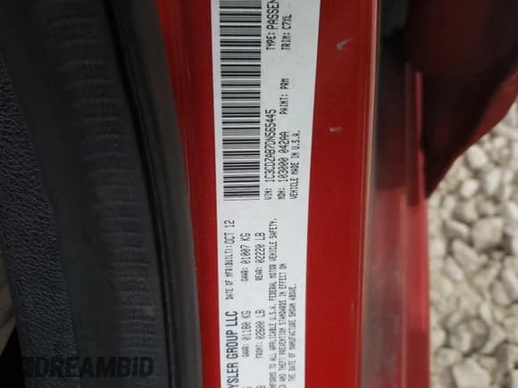 ✅ 2013 Dodge Avenger SE • VIN: 1C3CDZAB7DN565445 • Лот: 80858914. Опубликован ранее на Copart с пробегом 178 655 миль. Бесплатный доступ к архиву аукционных продаж из США и подробный отчёт об истории автомобиля на DreamBid. Изображение 14.