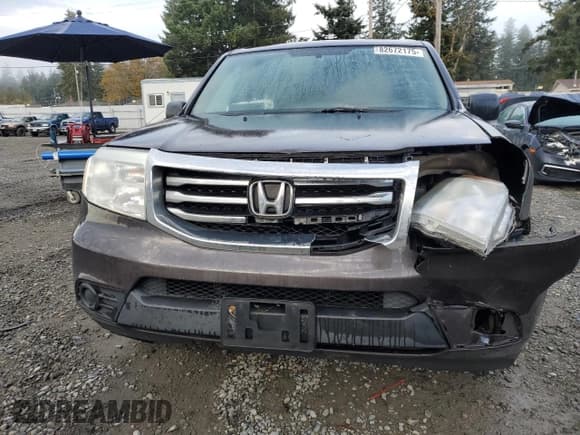 ✅ 2014 Honda Pilot LX • VIN: 5FNYF4H28EB031164 • Лот: 82672175. Опубликован ранее на Copart с пробегом 178 624 миль. Бесплатный доступ к архиву аукционных продаж из США и подробный отчёт об истории автомобиля на DreamBid. Изображение 5.