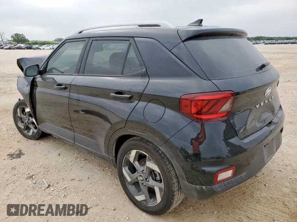 ✅ 2022 Hyundai Venue Limited • VIN: KMHRC8A39NU133616 • Lot: 57070405. Listed on Copart with Not provided. Free auction sales archive from the USA and detailed vehicle history report at DreamBid. Image 2.