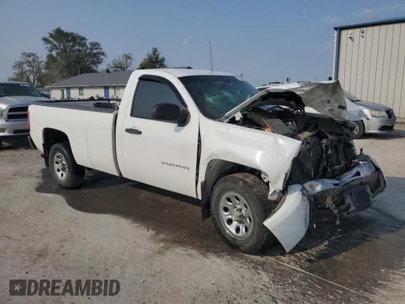 ✅ 2011 Chevrolet Silverado 1500 Work Truck • VIN: 1GCNCPE03BZ417805 • Lot: 71101234. Listed on Copart with 301,444 mi. Free auction sales archive from the USA and detailed vehicle history report at DreamBid. Image 4.