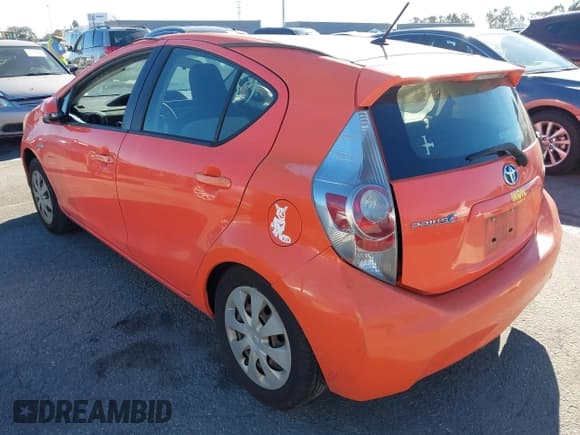 ✅ 2012 Toyota Prius Two • VIN: JTDKDTB35C1011354 • Lot: 43792168. Listed on IAAI with 158,392 mi. Free auction sales archive from the USA and detailed vehicle history report at DreamBid. Image 3.
