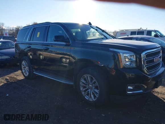 ✅ 2015 GMC Yukon SLT • VIN: 1GKS2BKC9FR573591 • Lot: 43621203. Listed on IAAI with 137,239 mi. Free auction sales archive from the USA and detailed vehicle history report at DreamBid. Image 1.