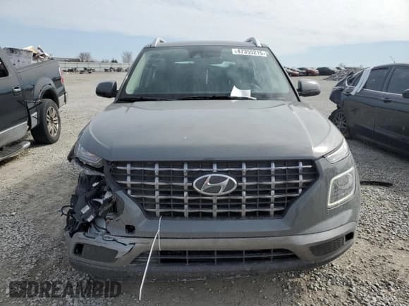 ✅ 2021 Hyundai Venue SEL • VIN: KMHRC8A33MU115014 • Lot: 47355215. Listed on Copart with 47,002 mi. Free auction sales archive from the USA and detailed vehicle history report at DreamBid. Image 5.