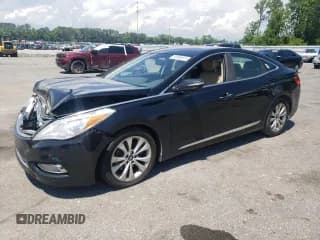 ✅ 2014 Hyundai Azera • VIN: KMHFG4JG4EA385813 • Лот: 54868975. Опубликован ранее на Copart с пробегом 177 059 миль. Бесплатный доступ к архиву аукционных продаж из США и подробный отчёт об истории автомобиля на DreamBid. Изображение 1.