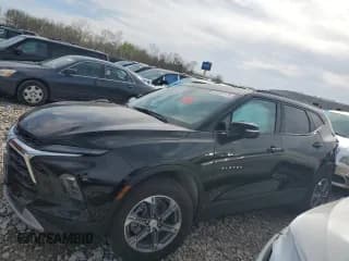 ✅ 2023 Chevrolet Blazer LT • VIN: 3GNKBJRS4PS182597 • Лот: 53307175. Опубликован ранее на Copart с пробегом 43 529 миль. Бесплатный доступ к архиву аукционных продаж из США и подробный отчёт об истории автомобиля на DreamBid. Изображение 1.