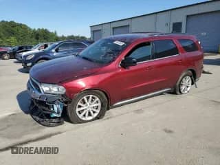 2023 Dodge Durango SXT Launch Edition with VIN 1C4RDHAG2PC589518, listed as a Copart auction lot 69033905 with 32,970 mi miles and Salvage title. Bid and sale history available at DreamBid. Image 1.