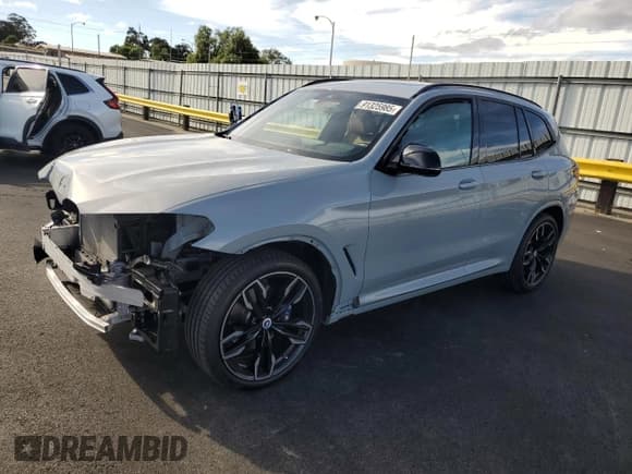 ✅ 2023 BMW X3 M40i • VIN: 5UX83DP00P9P90928 • Лот: 91325985. Опубликован ранее на Copart с пробегом 16 344 миль. Бесплатный доступ к архиву аукционных продаж из США и подробный отчёт об истории автомобиля на DreamBid. Изображение 1.
