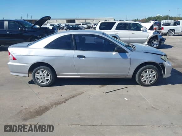 ✅ 2005 Honda Civic VP • VIN: 1HGEM21195L065515 • Lot: 43676523. Listed on IAAI with 156,618 mi. Free auction sales archive from the USA and detailed vehicle history report at DreamBid. Image 13.