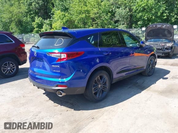 ✅ 2019 Acura RDX w/A-Spec Pkg • VIN: 5J8TC2H63KL015202 • Lot: 42389411. Wystawiony na IAAI z przebiegiem Nie podano. Bezpłatny archiwum sprzedaży aukcyjnych z USA i szczegółowy raport historii pojazdu na DreamBid. Zdjęcie 4.