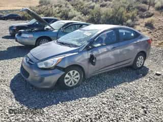 2015 Hyundai Accent GLS with VIN KMHCT4AE6FU855482, listed as a Copart auction lot 68685925 with 139,991 mi miles and Salvage title. Bid and sale history available at DreamBid. Image 1.