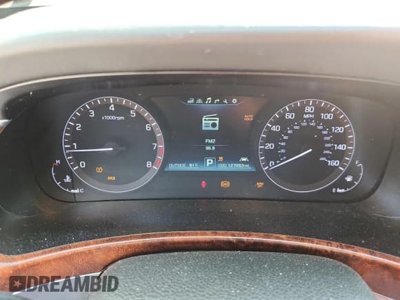 ✅ 2015 Hyundai Equus Ultimate • VIN: KMHGH4JH4FU098577 • Lot: 81765695. Listed on Copart with 127,093 mi. Free auction sales archive from the USA and detailed vehicle history report at DreamBid. Image 9.