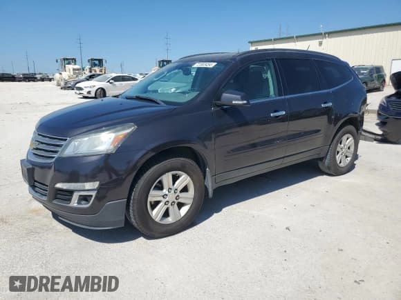 ✅ 2014 Chevrolet Traverse LT • VIN: 1GNKRHKDXEJ370538 • Лот: 72383454. Опубликован ранее на Copart с пробегом 159 839 миль. Бесплатный доступ к архиву аукционных продаж из США и подробный отчёт об истории автомобиля на DreamBid. Изображение 1.