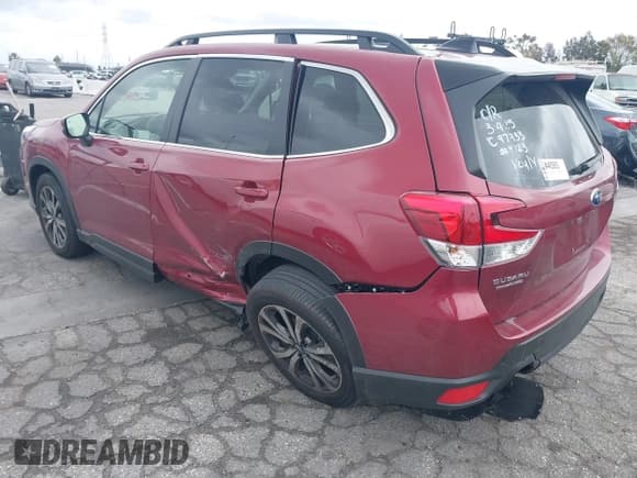 ✅ 2024 Subaru Forester Limited • VIN: JF2SKALC5RH493723 • Lot: 41745697. Listed on IAAI with 7,517 mi. Free auction sales archive from the USA and detailed vehicle history report at DreamBid. Image 3.